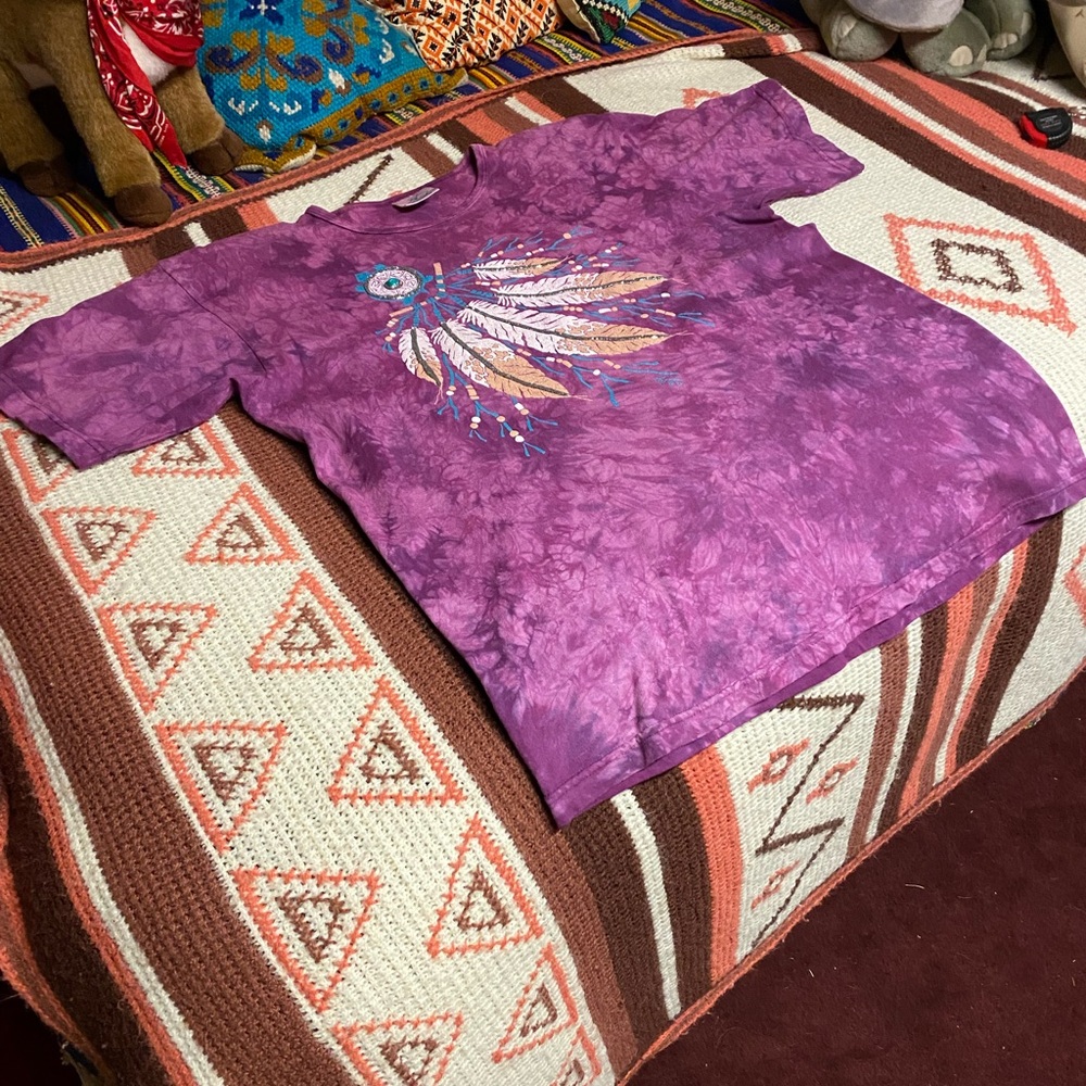 Elegant tie dye T shirt